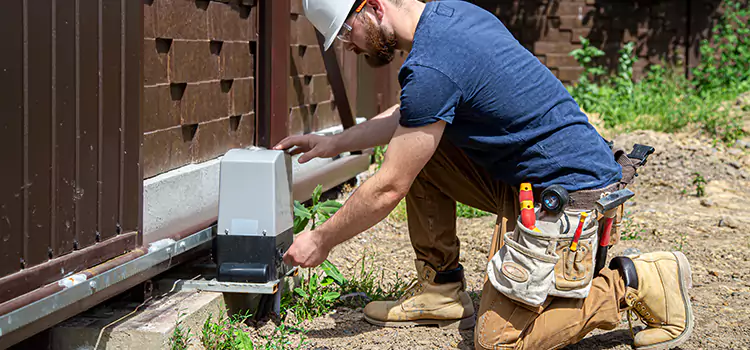 Electric Driveway Gate Installation Bartlesville